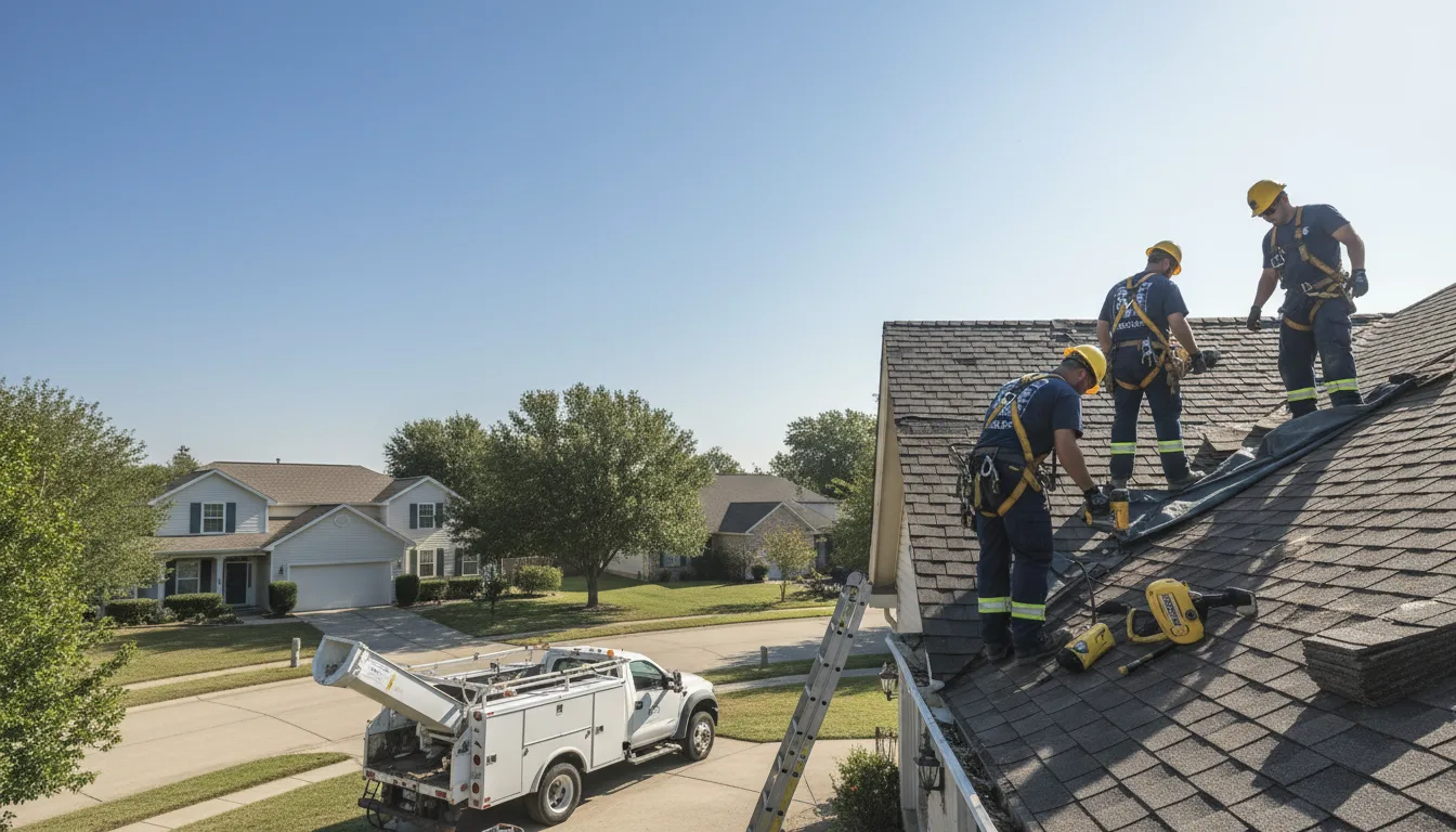 Emergency Roof Repair in Carlinville, IL near me